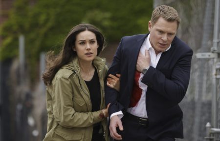 Megan Boone and Diego Klattenhoff in Blacklist