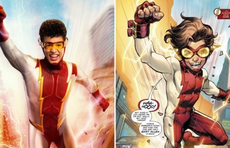 The Flash Jordan Fisher Impulse Comic Comparison