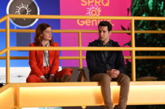 Jane Levy as Zoey and Skylar Astin as Max in Zoey's Extraordinary Playlist - Season 2 Episode 12