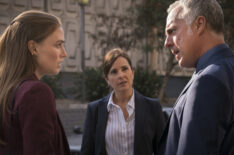 Madison Lintz, Mimi Rogers, and Titus Welliver in 'Bosch: Legacy'