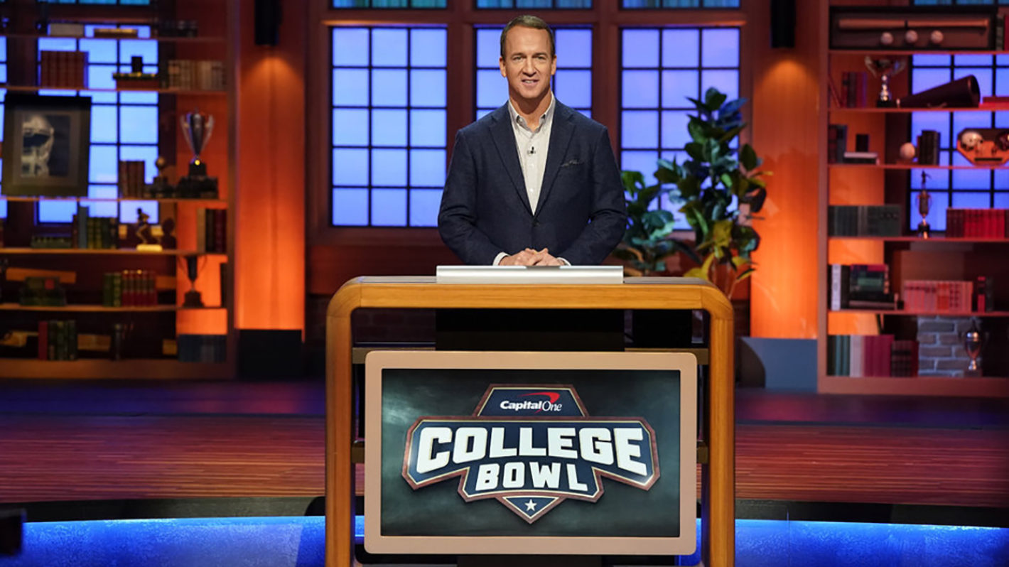Peyton & Cooper Manning Bring Family Fun to 'Capital One College Bowl'