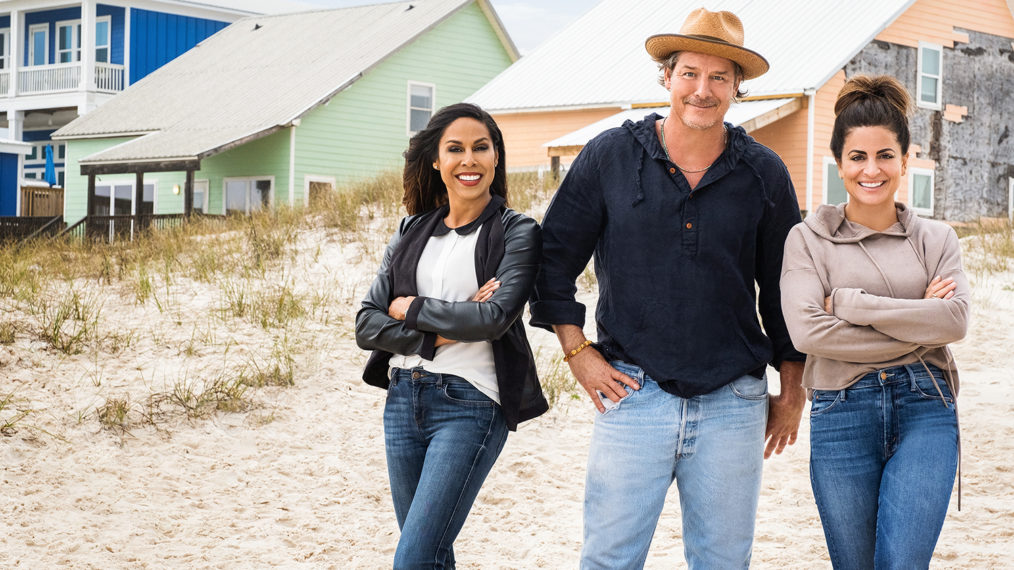 Battle of the Beach - Taniya Nayak, Ty Pennington and Alison Victoria