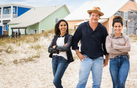 Battle of the Beach - Taniya Nayak, Ty Pennington and Alison Victoria