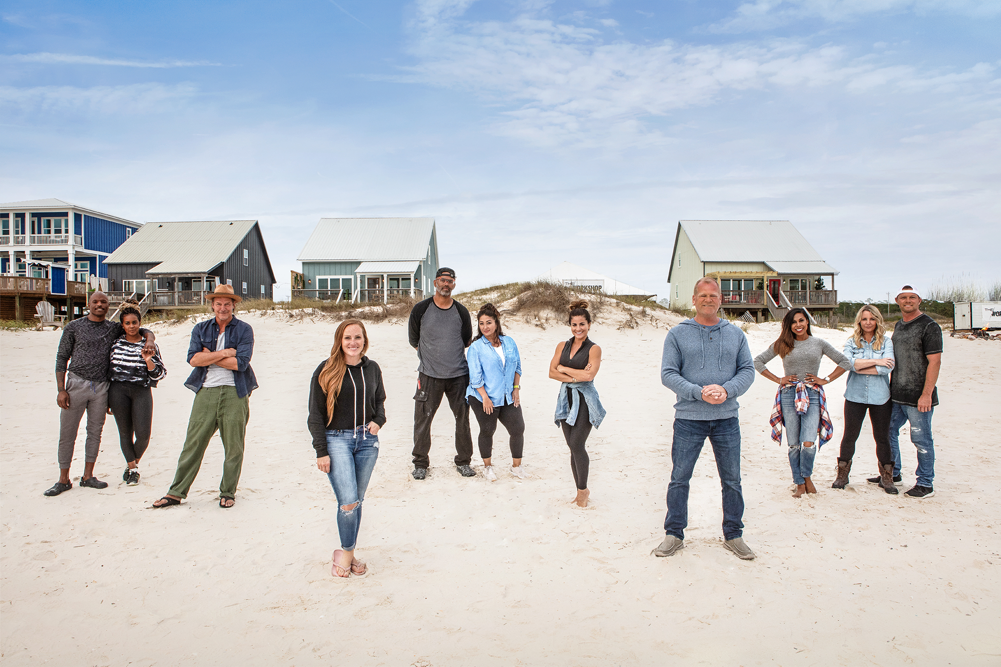 'Battle on the Beach' Alison Victoria, Taniya Nayak & Ty Pennington