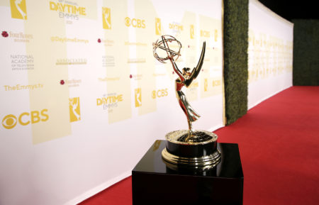 Emmy statue at 48th annual Daytime Emmy Awards