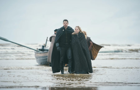 Matthew Goode and Teresa Palmer in A Discovery of Witches - Season 2