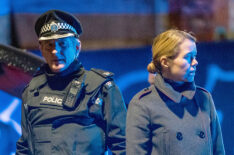 Line Of Duty - Adrian Dunbar as Superintendent Ted Hastings and Anna Maxwell Martin as Carmichael