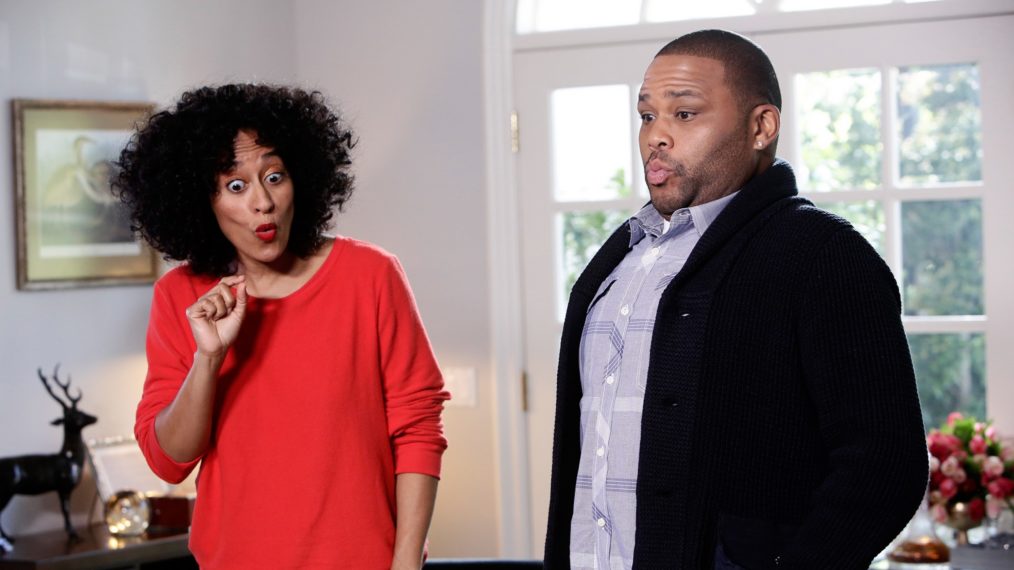 Black-ish Season 1 - Tracee Ellis Ross and Anthony Anderson