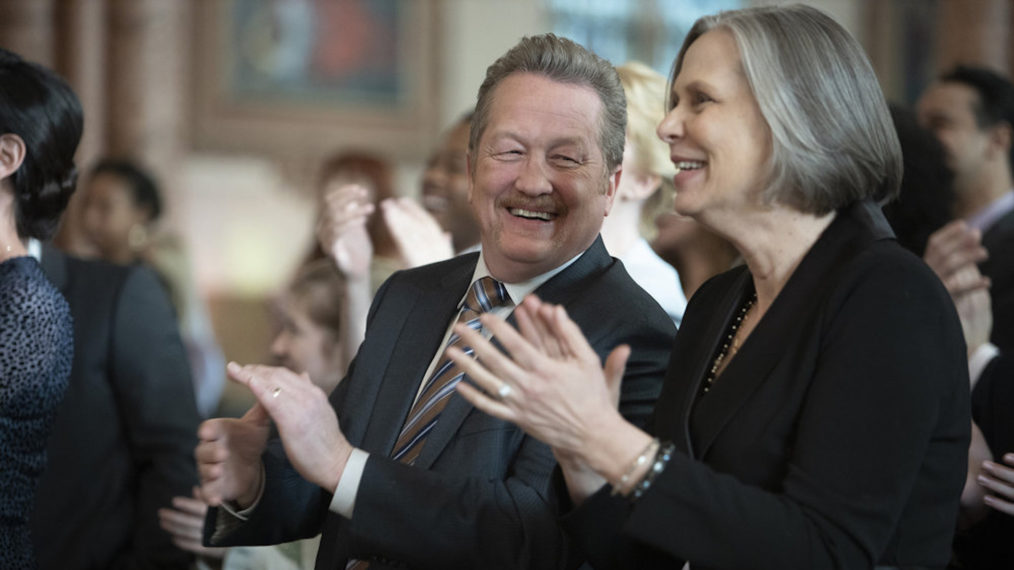Chicago Fire PD Crossover - Christian Stolte as Randy 'Mouch' McHolland, Amy Morton as Trudy Platt - Season 8, Episode 19