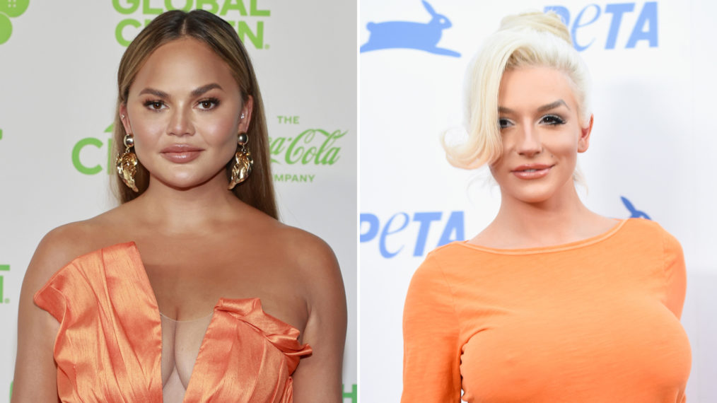 Chrissy Teigen and Courtney Stodden