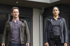 Debris - Jonathan Tucker as Bryan Beneventi and Riann Steele as Finola Jones - Season 1 Episode 9 - 'Do You Know Icarus'