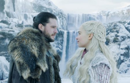 Game of Thrones - Season 8 - Kit Harington as Jon Snow and Emilia Clarke as Daenerys Targaryen