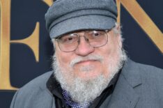 George R. R. Martin on 'Tolkien' red carpet