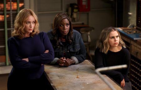 Mae Whitman, Retta, Christina Hendricks in Good Girls - Season 4