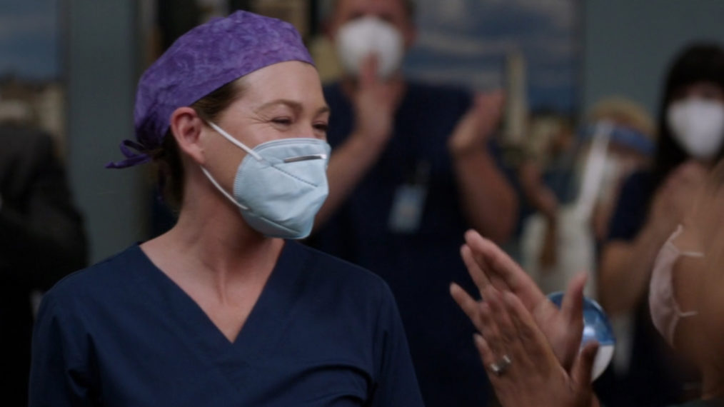 Grey's Anatomy Season 17 Finale Meredith Clap Out