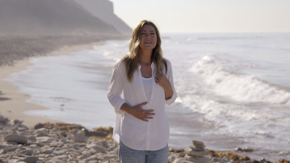 Ellen Pompeo Grey's Anatomy Season 17 Meredith COVID Beach