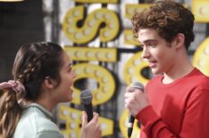 Olivia Rodrigo and Joshua Bassett in High School Musical: The Musical: The Series