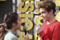 Olivia Rodrigo and Joshua Bassett in High School Musical: The Musical: The Series