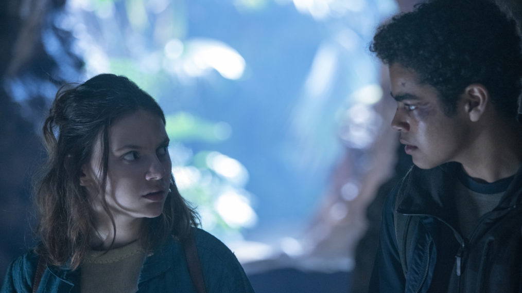 Dafne Keen and Amir Wilson in His Dark Materials - Season 2