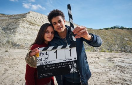 His Dark Materials - Season 3 - Filming Amber Spyglass - Dafne Keen and Amir Wilson