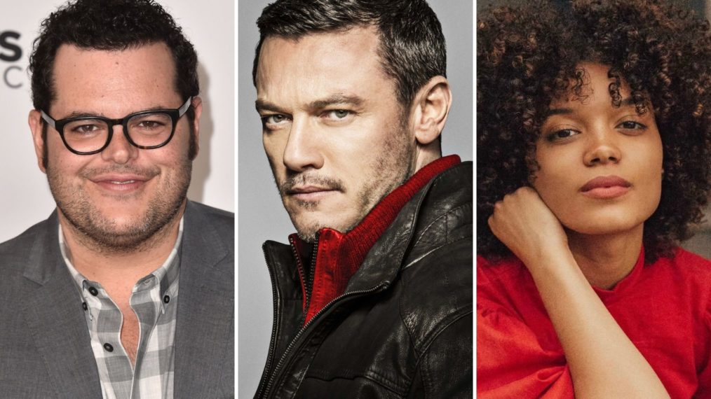 Josh Gad Luke Evans Briana Middleton 