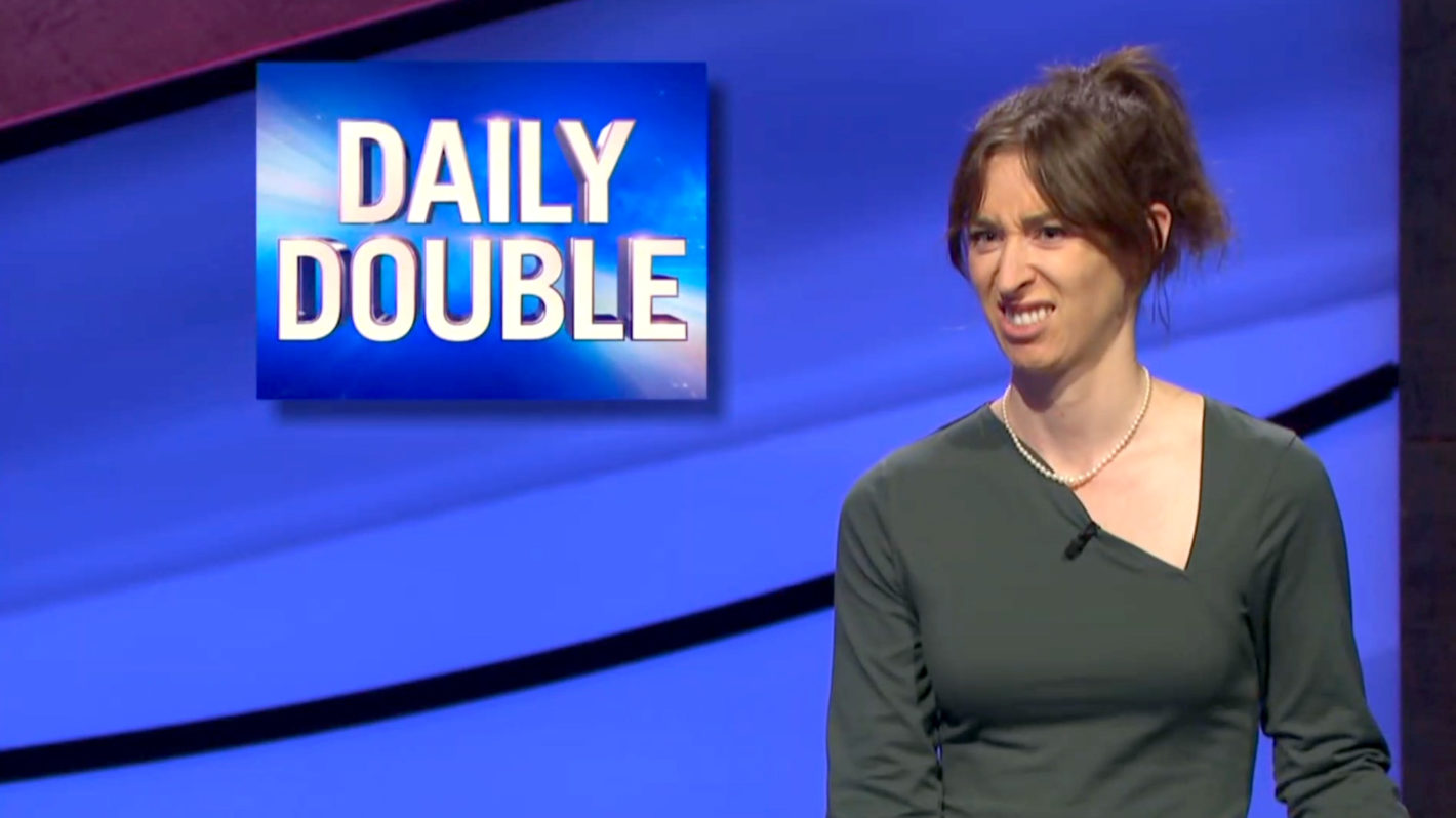 Quirky Jeopardy Contestant Divides Viewer Opinion With Her Facial