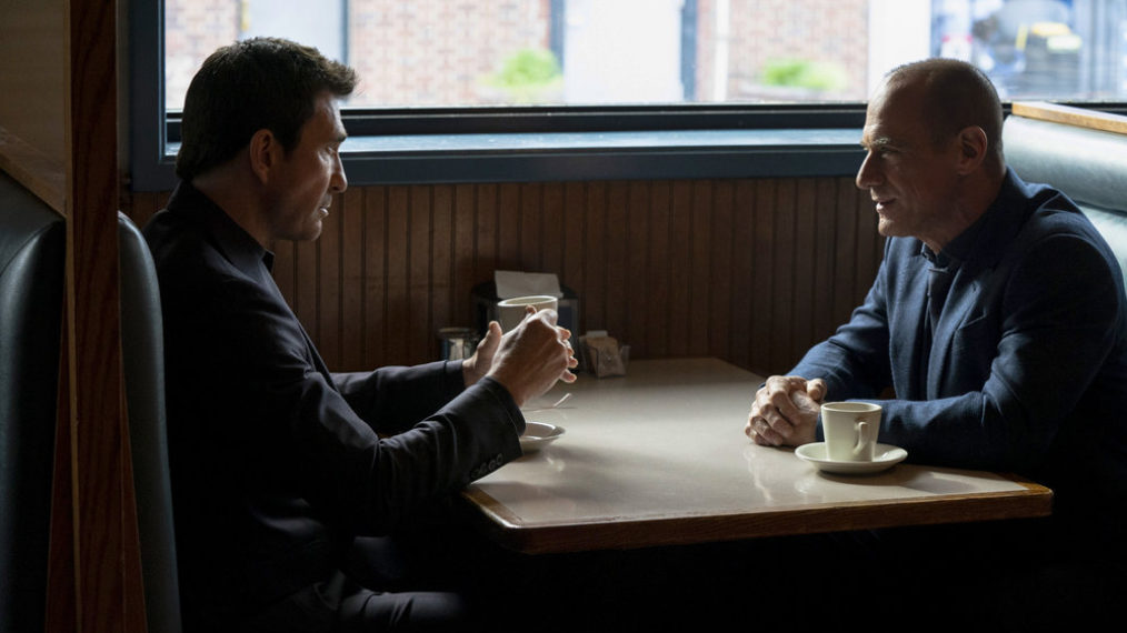 Law & Order Organized Crime Richard Wheatley Elliot Stabler Coffee