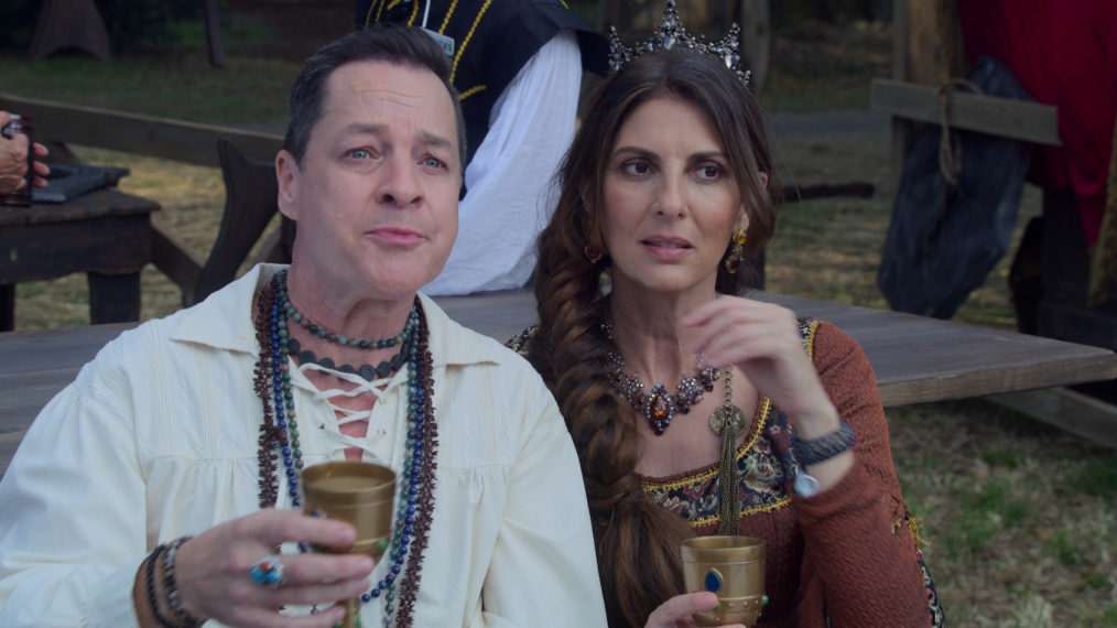 Leverage Redemption - French Stewart as Springer and Gina Bellman as Sophie