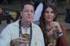 Leverage Redemption - French Stewart as Springer and Gina Bellman as Sophie