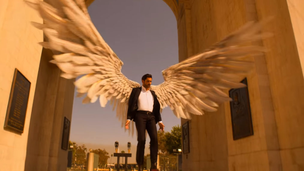 Lucifer Season 5 Finale God Wings