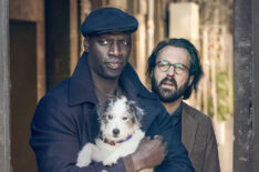 Omar Sy and Antoine Gouy in Lupin - Season 2