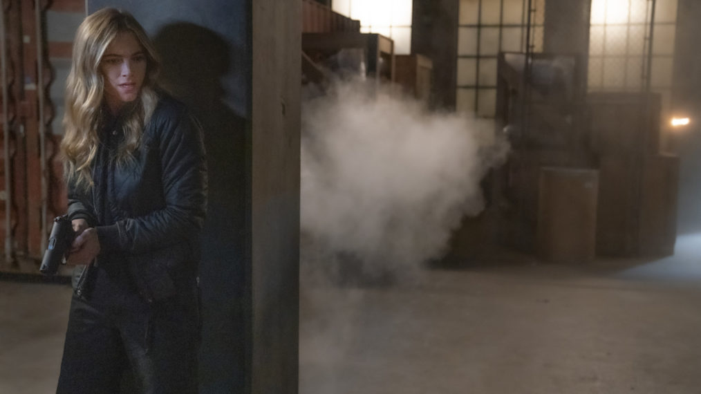Emily Wickersham as NCIS Special Agent Eleanor 'Ellie' Bishop — 'Rule 91