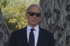 Mark Harmon as NCIS Special Agent Leroy Jethro Gibbs in - NCIS Season 18 Funeral Gibbs