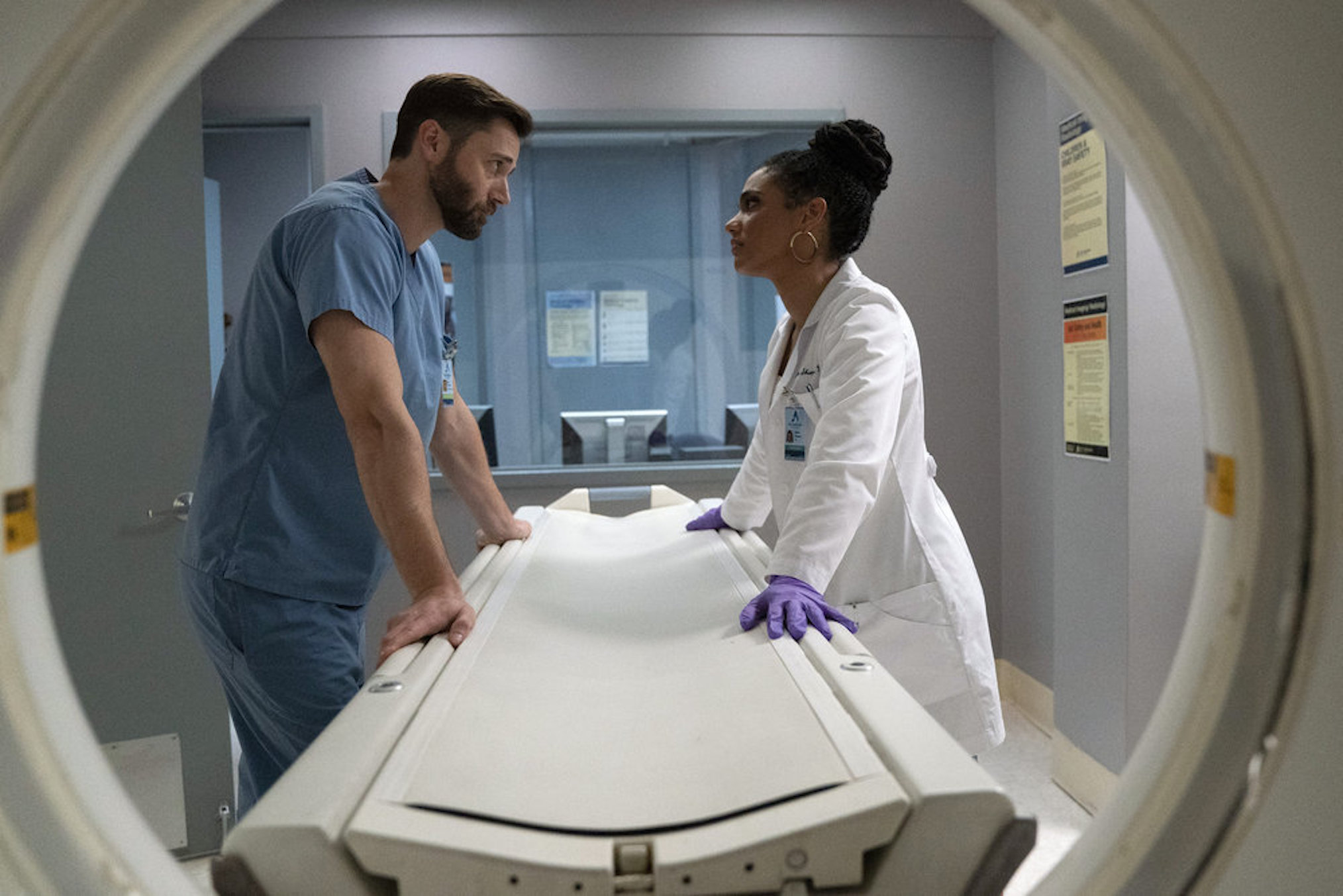 Ryan Eggold Freema Agyeman New Amsterdam Season 3 Max Helen