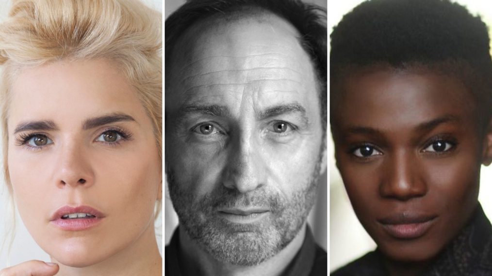 Paloma Faith, Michael McElhatton, and Colette Dalal Tchantcho 