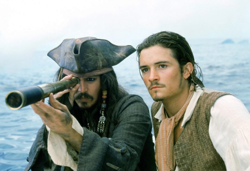 Pirates of the Caribbean Johnny Depp Orlando Bloom