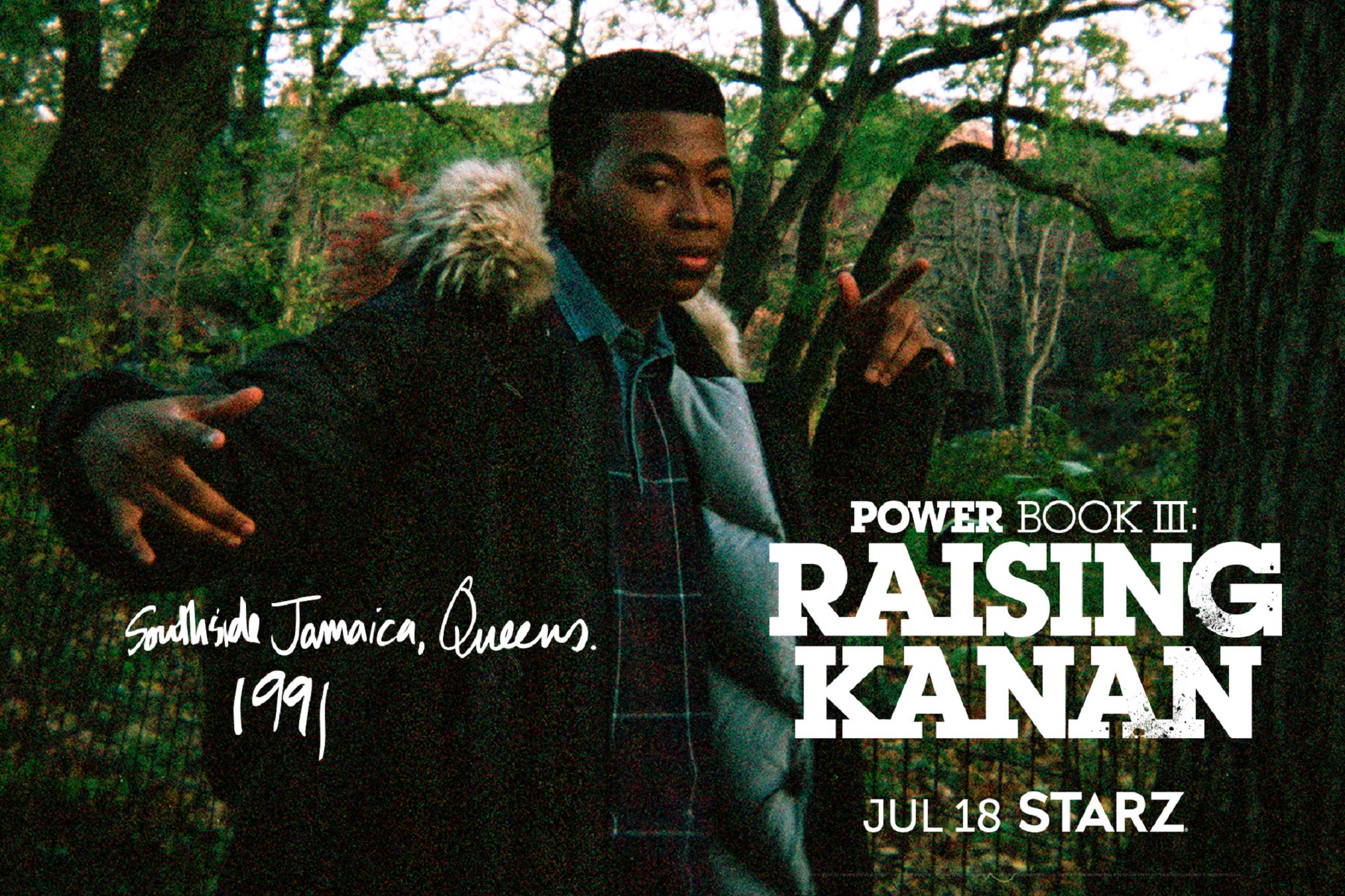 'Power Book III Raising Kanan' Starz Unveils First Look at Spinoff in