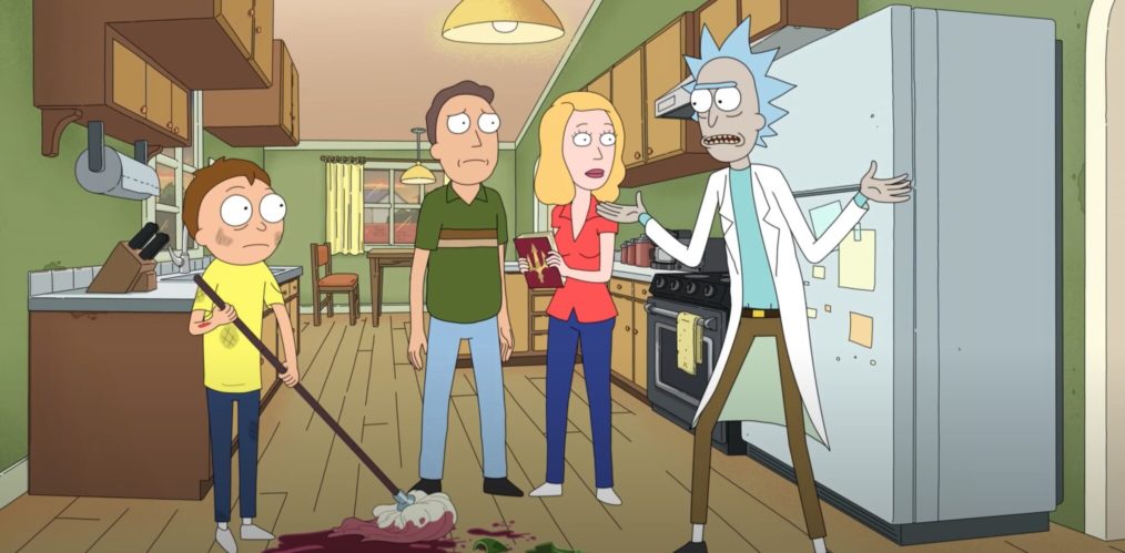 Rick and Morty 501 Beth Jerry Morty Mr. Nimbus Wine