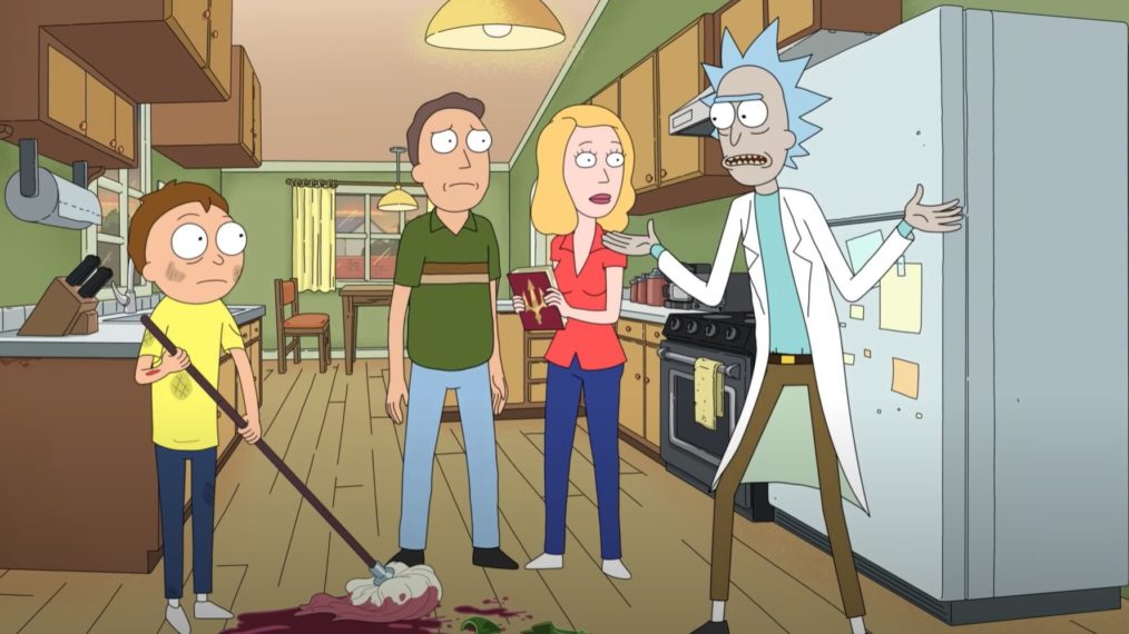 Rick and Morty 501 Beth Jerry Morty Mr. Nimbus Wine