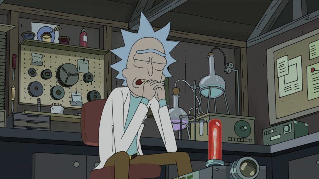 Rick and Morty Season 4 Sad Rick