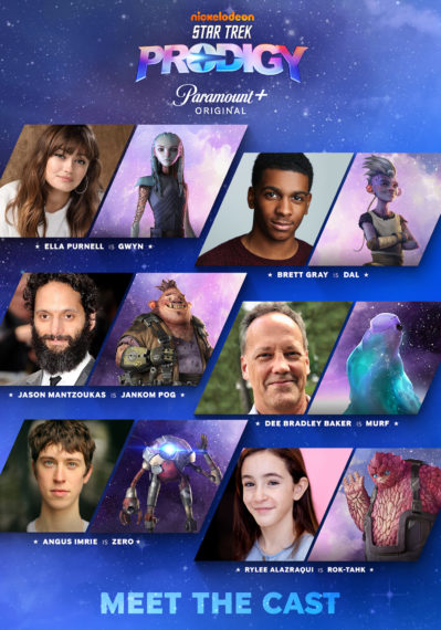 Star Trek Prodigy Cast Characters