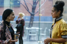 Nikohl Boosheri as Adena and Aisha Dee as Kat in The Bold Type - Season 5