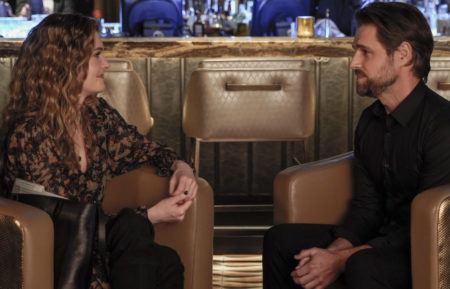 The Bold Type - Season 5, Episode 5 - Meghann Fahy as Sutton and Sam Page as Richard