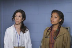 Allegra Fulton and Antonia Thomas in The Good Doctor - Season 4 Finale