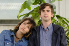 Paige Spara as Lea and Freddie Highmore as Shaun The Good Doctor Season 4 Finale
