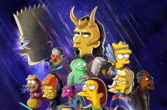 Tom Hiddleston's Loki Meets 'The Simpsons' in New Marvel-Themed Short on Disney+