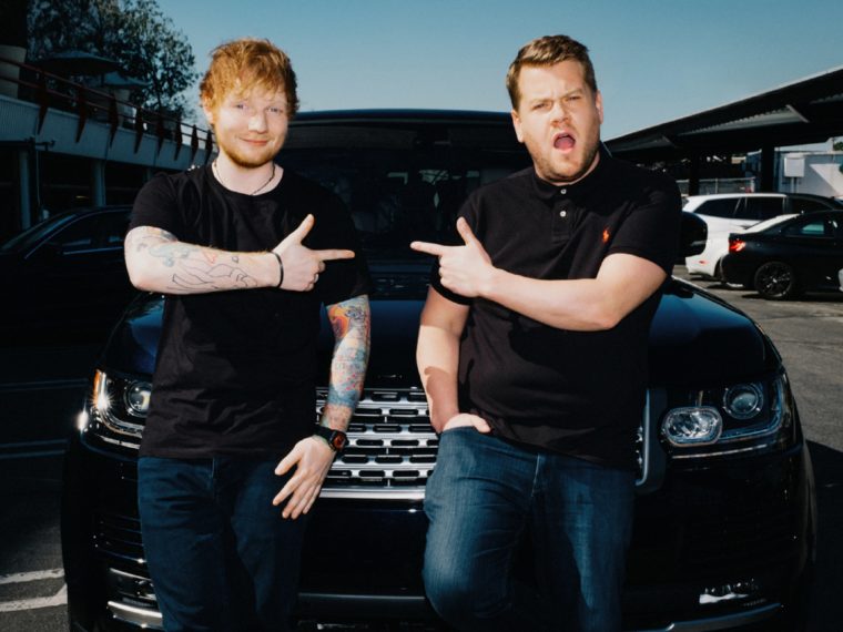 james corden ed sheeran the late late show 