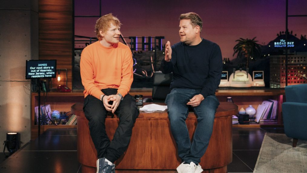 The Late Late Show with James Corden Ed Sheeran