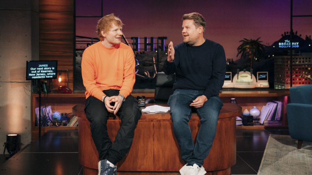 Ed Sheeran on The Late Late Show with James Corden