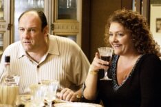 The Sopranos - James Gandolfini and Aida Turturro